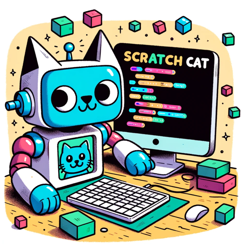 Gpts:Mi colega de programación con Scratch ico design by OpenAI