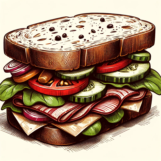 ! Gourmet Sandwich Guru ! logo
