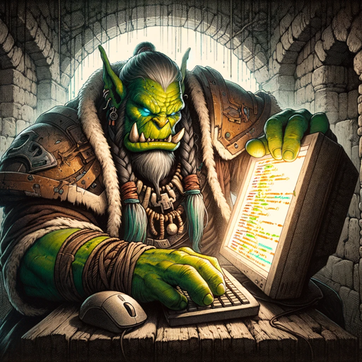 Legends of Coding Assistance: Orc Edition in GPT Store