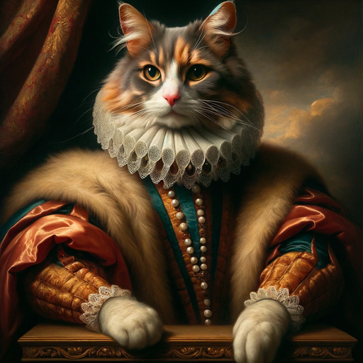 Renaissance Pet Portrait Generator AI