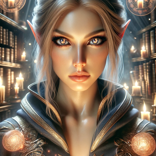 Female Elf Sorcerer