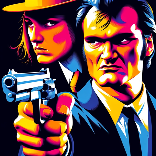 (Art Style) Quentin Tarantino app icon