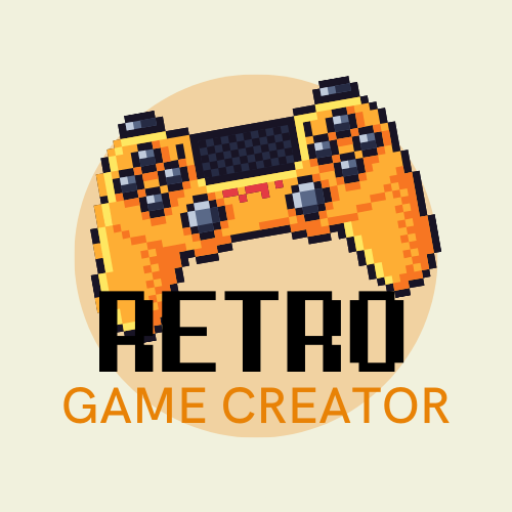 Retro Style Game Creator From An Art Image logo
