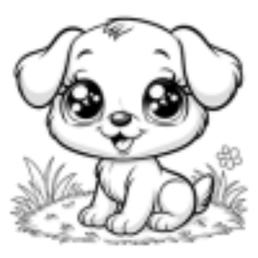 Puppy Coloring Pages logo