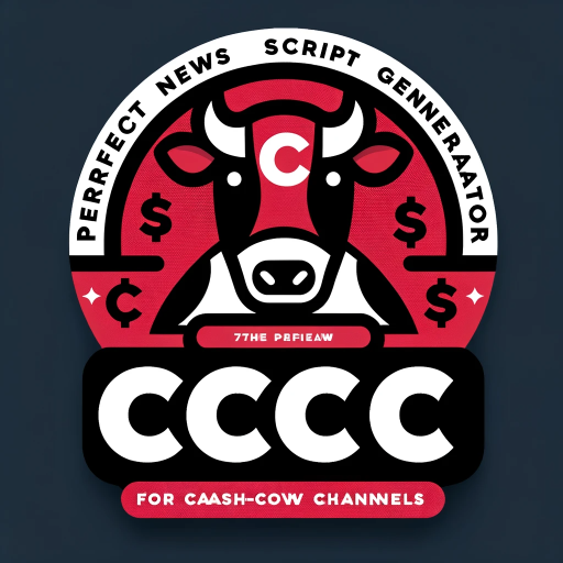 Perfect News Script Generator for CashCow Channels on the GPT Store