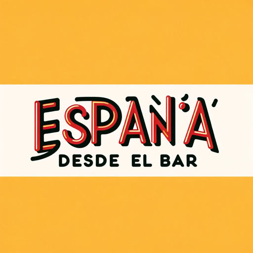 Gpts:Analista del libro España desde el bar ico design by OpenAI