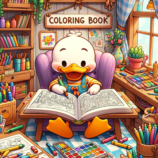 Duck's Coloring Page Maker