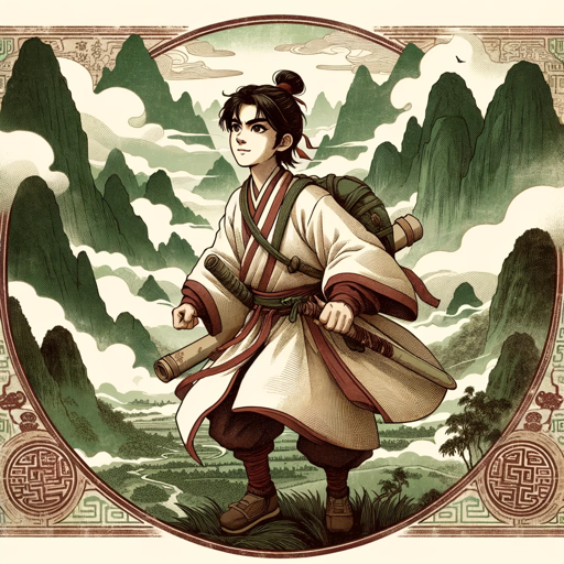 踏上神奇江湖之旅，寻找传说中的武林典籍《道心种魔大法》Text-based Game: Embark on a magical journey through the Jianghu to find the legendary martial arts book.