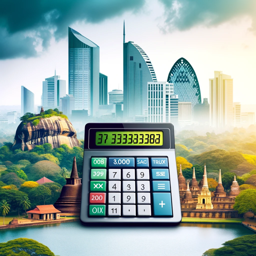 Tax Calculator Sri Lanka
