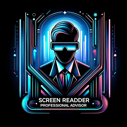 Screen Reader Adviser with Text Save & Browse