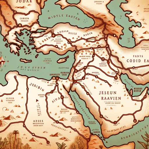 성경 지도 탐색기-교회 성경 설교 목회 (Bible Map)