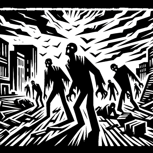 Woodcut Zombies, a text adventure game