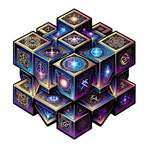 Occult Magic Oracle Cube
