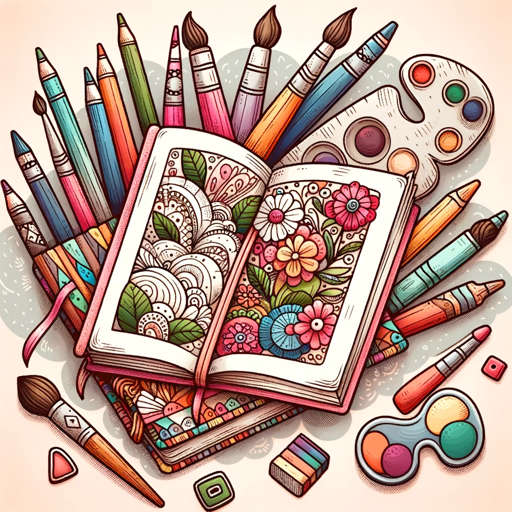 Coloring Book PDF logo