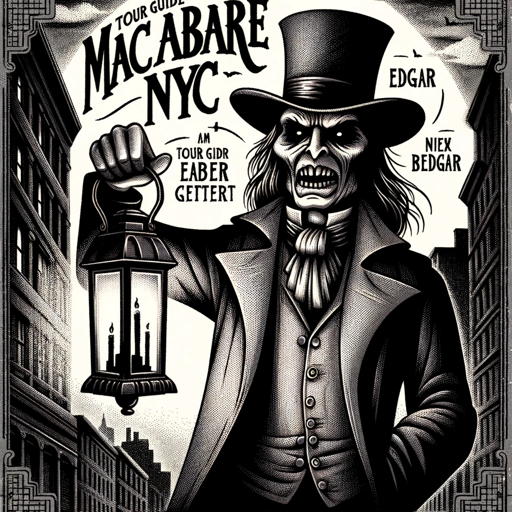 Edgar the Macabre NYC Tour Guide on the GPT Store