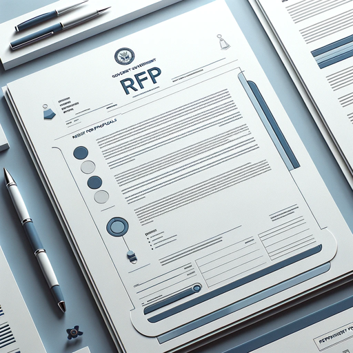Government Bid RFP Proposal Assistant in GPT Store