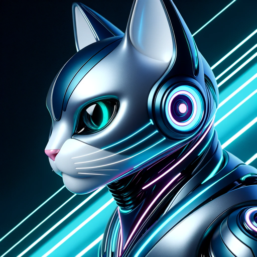 未来の世界の猫型ロボット