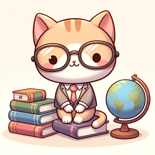 English Teacher Cat