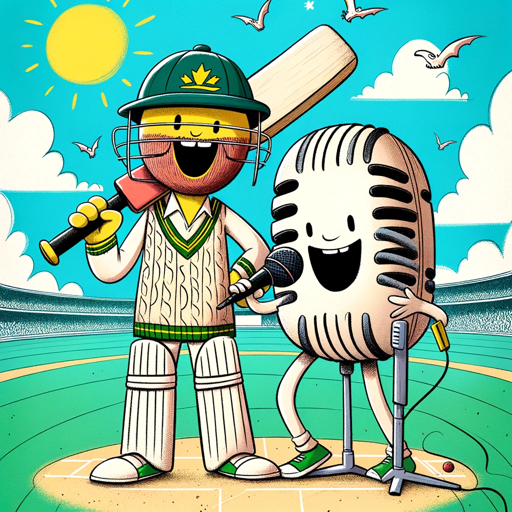 The Grade Cricketer Parody logo