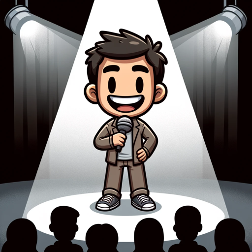Stand-up comedian logo