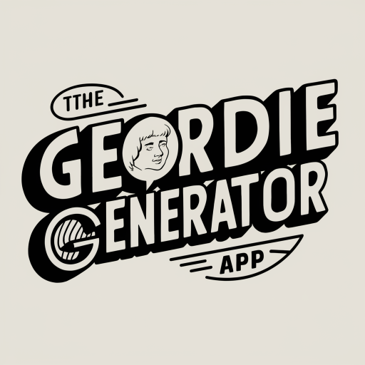 Geordie Generator on the GPT Store