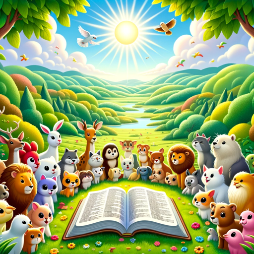 Zany Cartoon Animals Bible Translator