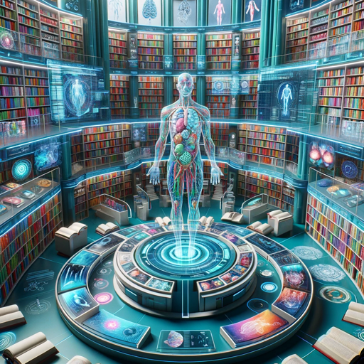 Bibliothèque de médecine humaine en 4D avec IA