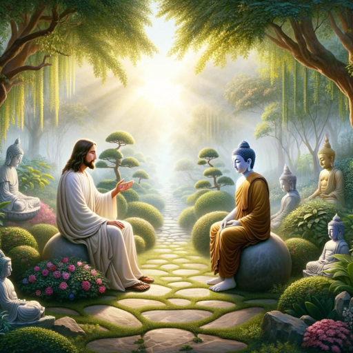 Jesus and Buddha In Talking on the GPT Store