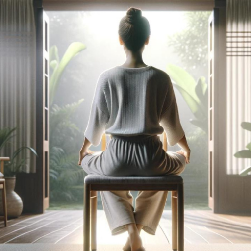 Zen Master Chair Yoga Instructor