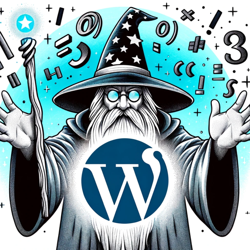WordPress Wizard - GPTs in GPT store