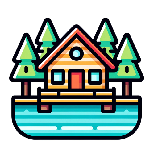 Lakefront Cabin Rental logo