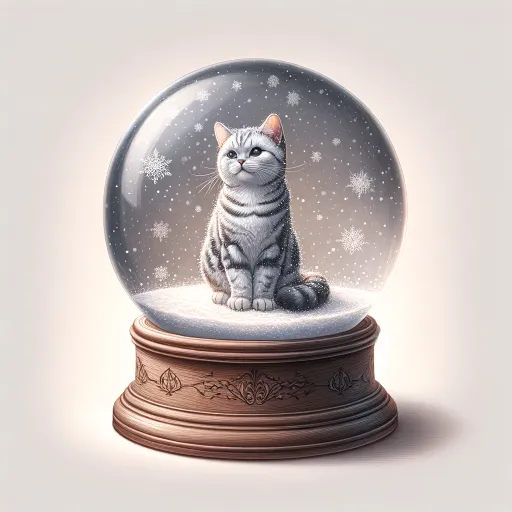 Snow globe illustration creator - English ver