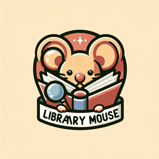 Library Mouse GPT in GPT Store