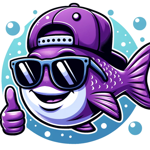 Purple Fish Bro Pun Generator