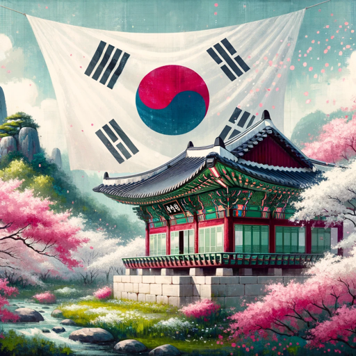 애국민족민속화를 창작하는 한국예술가 생성자