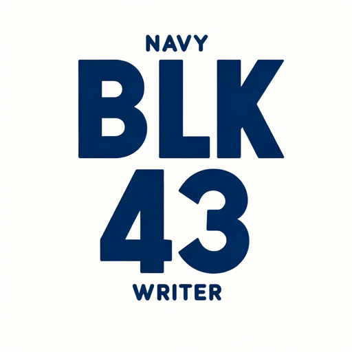 Navy Block 43 Writer