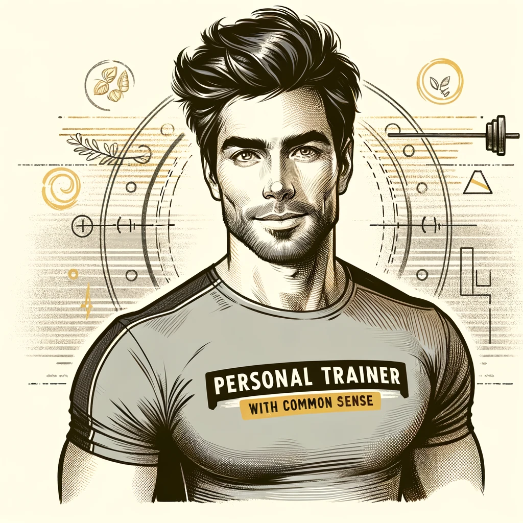 Personal Trainer with Common Sense logo
