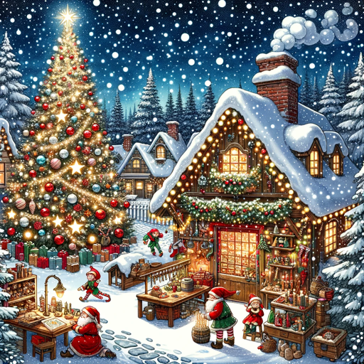 🏢🎅 Santa's Workshop 🏭 Building