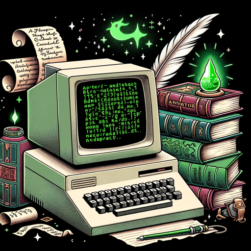 Old-School Text Adventure Game logo