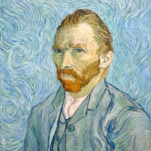 #1 Fan of Vincent van Gogh logo