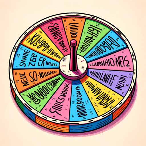 Wheel of Names - Interactive Picker Wheel GPT🔥