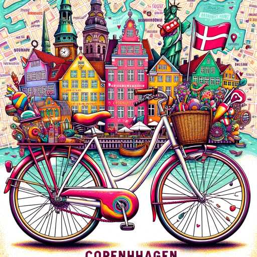 Copenhagen Cool Cyclist