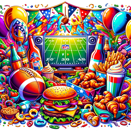 🏈🎉 SuperBowl Party Playcaller 🍔🥳