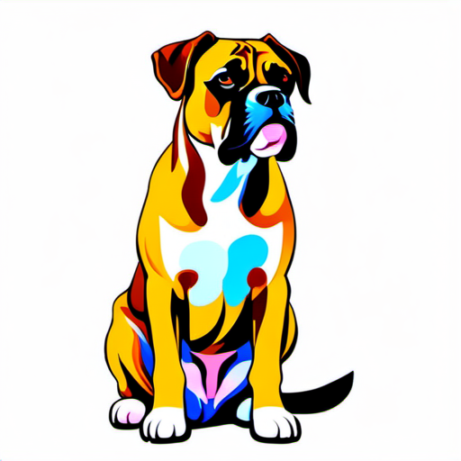 DEUTSCHER BOXER DOG