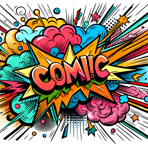 You are in a Comic logo